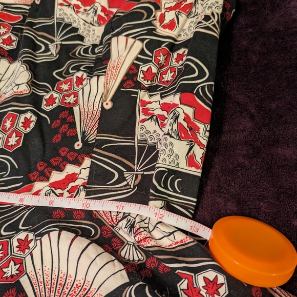 Hell Bunny Lanah Fan 50's Swing Dress Black - Picture 2 of 3